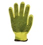 RADNOR™ Large 7 Gauge DuPont™ Kevlar® Brand Fiber Cut Resistant Gloves With PVC Dot Coated Both Sides