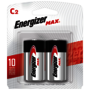 Energizer® Max® C 1.5 Volt Batteries (2 Per Package)