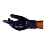 Ansell Size 12 HyFlex® Nylon, High Performance Polyethylene, Basalt, Spandex And Polyester Cut Resistant Gloves With Nitrile Coated Palm And Fingertips