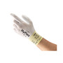 Ansell Size 7 HyFlex® Gauge 15 White Polyurethane Palm Coated Work Gloves With Nylon Liner And Knitwrist Cuff