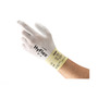 Ansell Size 10 HyFlex® Gauge 15 White Polyurethane Palm Coated Work Gloves With Nylon Liner And Knit Wrist