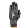 Ansell Size 6 HyFlex® Gauge 15 Black Foam Nitrile Palm Coated Work Gloves With Nylon Liner And Knit Wrist