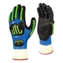 SHOWA™ Size 9 13 Gauge Foam Nitrile Full Hand Coated Work Gloves With Cotton And Polyester Liner And Knit Wrist Cuff
