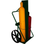 Saf-T-Cart Dual Cylinder Cart With Steel Wheels And Continuous Handle (Includes Firewall)