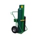 Saf-T-Cart Dual Cylinder Cart With Semi-Pneumatic Wheels And Continuous Handle (Includes Firewall)