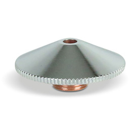 RADNOR™ 3.0 mm Copper Nozzle For Trumpf® CO2 Laser Torch (Chrome Plating)