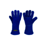 RADNOR™ Women's 12" Blue Select Shoulder Split Cowhide Cotton/Foam Lined Stick Welders Gloves
