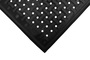 M+A Matting 2' X 3' Black Nitrile Rubber Comfort Flow™ Floor Mat