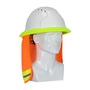 Protective Industrial Products Hi-Viz Orange Protective Industrial Products Mesh/Polyester Sun Protection Neck Shade
