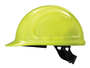 Honeywell Hi-Vis Orange North™ Zone HDPE Cap Style Hard Hat With Pinlock/4 Point Pinlock Suspension