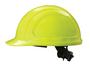 Honeywell Hi-Viz Orange North™ Zone HDPE Cap Style Hard Hat With Ratchet/4 Point Ratchet Suspension
