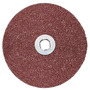 3M™ 5" X 0.0 NP 36+ Grit Cubitron™ Precision Shaped Ceramic Fiber Disc