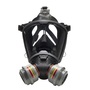 MSA Polyphenylene Oxide Full Face Mask with Twin Cartridge APR Adapter For G1 Facepiece with Twin Cartridge APR Adapter