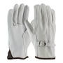 Protective Industrial Products Large White Top Grain Cowhide Drivers Gloves