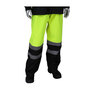 Protective Industrial Products Large/X-Large Hi-Viz Yellow Viz™ 150 Denier Ripstop Rain Pants