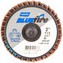 Norton® BlueFire 2" X Type III P80 Grit Type 27 Flap Disc