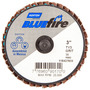 Norton® BlueFire 3" P36 Grit Type 27 Flap Disc