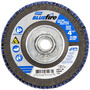 Norton® BlueFire 4 1/2" X 5/8" - 11 P40 Grit Type 29 Flap Disc