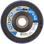 Norton® BlueFire 5" X 7/8" P80 Grit Type 29 Flap Disc