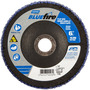Norton® BlueFire 6" X 7/8" P36 Grit Type 29 Flap Disc