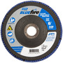 Norton® BlueFire 6" X 7/8" P80 Grit Type 29 Flap Disc