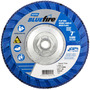 Norton® BlueFire 7" X 5/8" - 11 P60 Grit Type 27 Flap Disc