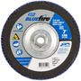 Norton® BlueFire 7" X 5/8" - 11 P40 Grit Type 29 Flap Disc