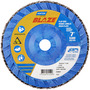 Norton® Blaze 7" X 7/8" 40 Grit Type 27 Flap Disc