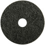 Norton® 4 1/2" X 5/8" Extra Coarse Grade Aluminum Oxide Aggregate Bear-Tex Vortex Rapid Prep Black Non-Woven Std. Back-up Pad Disc