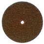 Norton® 4 1/2" X 5/8" Coarse Grade Aluminum Oxide Aggregate Bear-Tex Vortex Rapid Prep Brown Non-Woven Std. Back-up Pad Disc