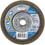 Norton® 4 1/2" X 5/8" Fine Grade Aluminum Oxide Bear-Tex Rapid Blend NEX Brown Non-Woven Depressed Center Disc