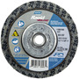 Norton® 4 1/2" X 5/8" Fine Grade Silicon Carbide Bear-Tex Rapid Blend NEX Gray Non-Woven Depressed Center Disc