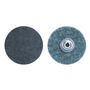 Norton® 2" Very Fine Grade Aluminum Oxide Bear-Tex Rapid Prep Blue Non-Woven Quick-Change Disc