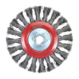 Norton® 4 1/2" X 5/8" - 11" BlueFire Carbon Steel Wheel Brush