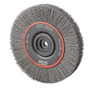 Norton® 8" X 1/2" - 2" BlueFire Carbon Steel Wheel Brush
