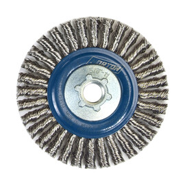 Norton® 4" X 5/8" - 11" BlueFire Stainless Steel Wheel Brush