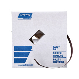 Norton® 1" X 50 yd P120 Grit Metalite Aluminum Oxide Cloth Roll