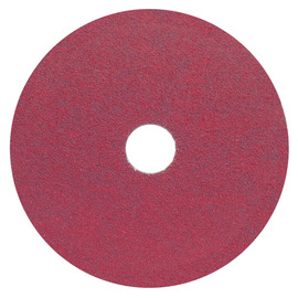 Norton® 5" X 7/8" 60 Grit Red Heat Ceramic Alumina Fiber Disc