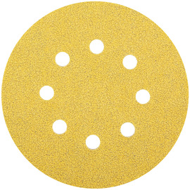 Norton® 5" P60 Grit Gold Reserve Aluminum Oxide Paper Disc