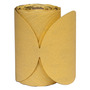 Norton® 6" P100 Grit Gold Reserve Aluminum Oxide Paper PSA Disc Roll