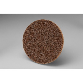 3M™ 3" Coarse Grade Aluminum Oxide Scotch-Brite™ Roloc™ Brown Disc