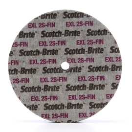 3M™ 6" X 1/2" X 5/8" Fine Grade Silicon Carbide Scotch-Brite™ Gray Disc