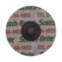 3M™ 3" X No Hole Medium Grade Aluminum Oxide Scotch-Brite™ Roloc™ Tan Disc