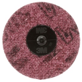 3M™ 3" Medium Grade Aluminum Oxide Scotch-Brite™ Red Disc