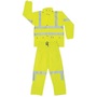 MCR Safety® Small Hi-Viz Yellow/Green Luminator™ .40 mm Polyester/Polyurethane Suit