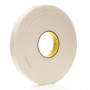 3M™ 1" X 36 yd White VHB™ 4951 45 mil Acrylic Foam Bonding Tape