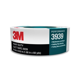 3M™ 1.88" X 59.93 yd Gray Series 3939 8.6 mil Polyethylene Duct Tape