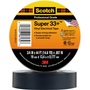 3M™ 0.75" X 44' Black Scotch® Super 33+ 7 mil PVC Electrical Tape