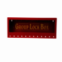 Brady® Yellow/Red Steel Lock Box "GROUP LOCK BOX"
