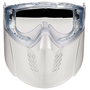 MSA Sightgard® Vertoggle™ Impact Splash Indirect Vent Goggles/Faceshield With Clear Frame And Clear Anti-Scratch/Anti-Fog/Polycarbonate Lens
